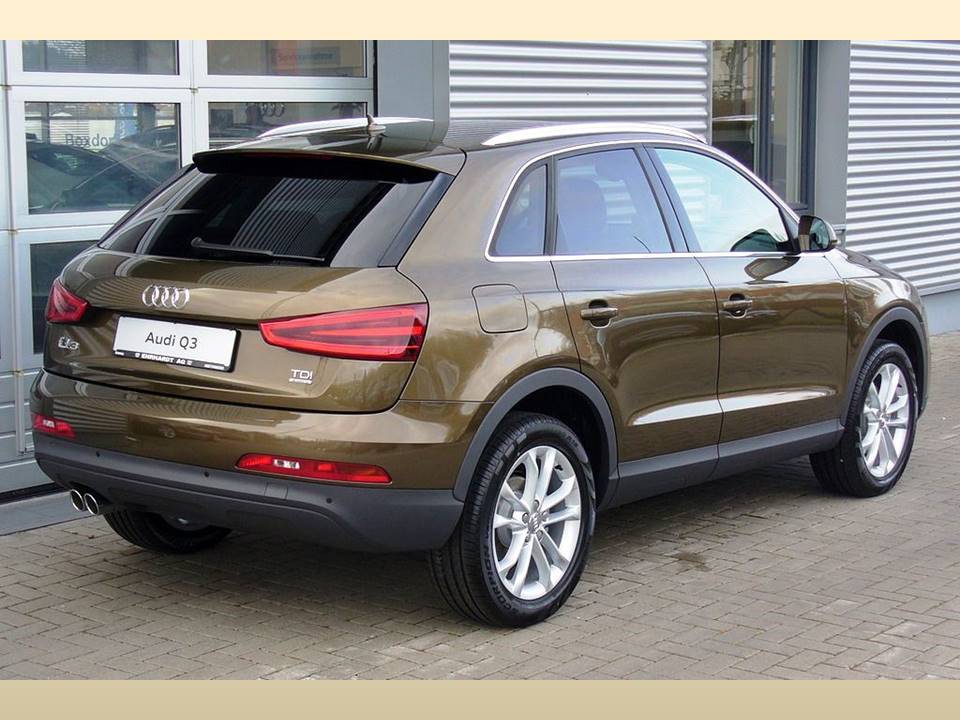 AUDI Q3  REAR RIGHT